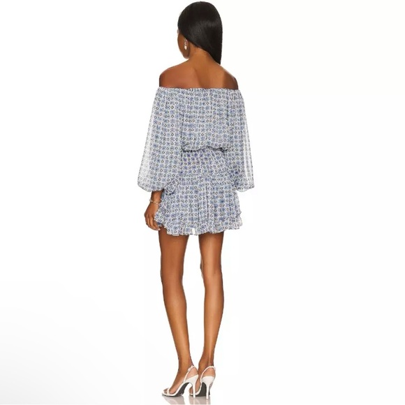 NWT | Revolve x Misa | Zonia Off Shoulder Dress | Sz M - Picture 3 of 7